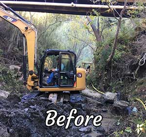 Pat Molnar General Engineering San Luis Obispo Los Osos Creek Stabilization 